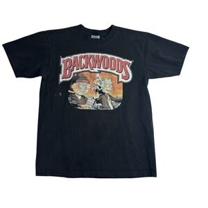 Backwoods x Rick & Morty Parody Graphic Tee – Size L‎ (
